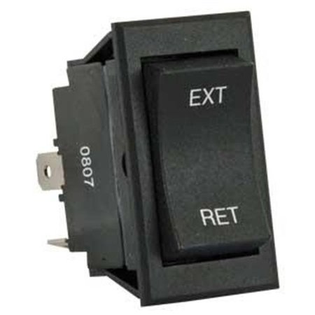 JR PRODUCTS JR PRODUCTS 13635 Dc Power 5Th Wheel and Tongue Jack Switch J45-13635
